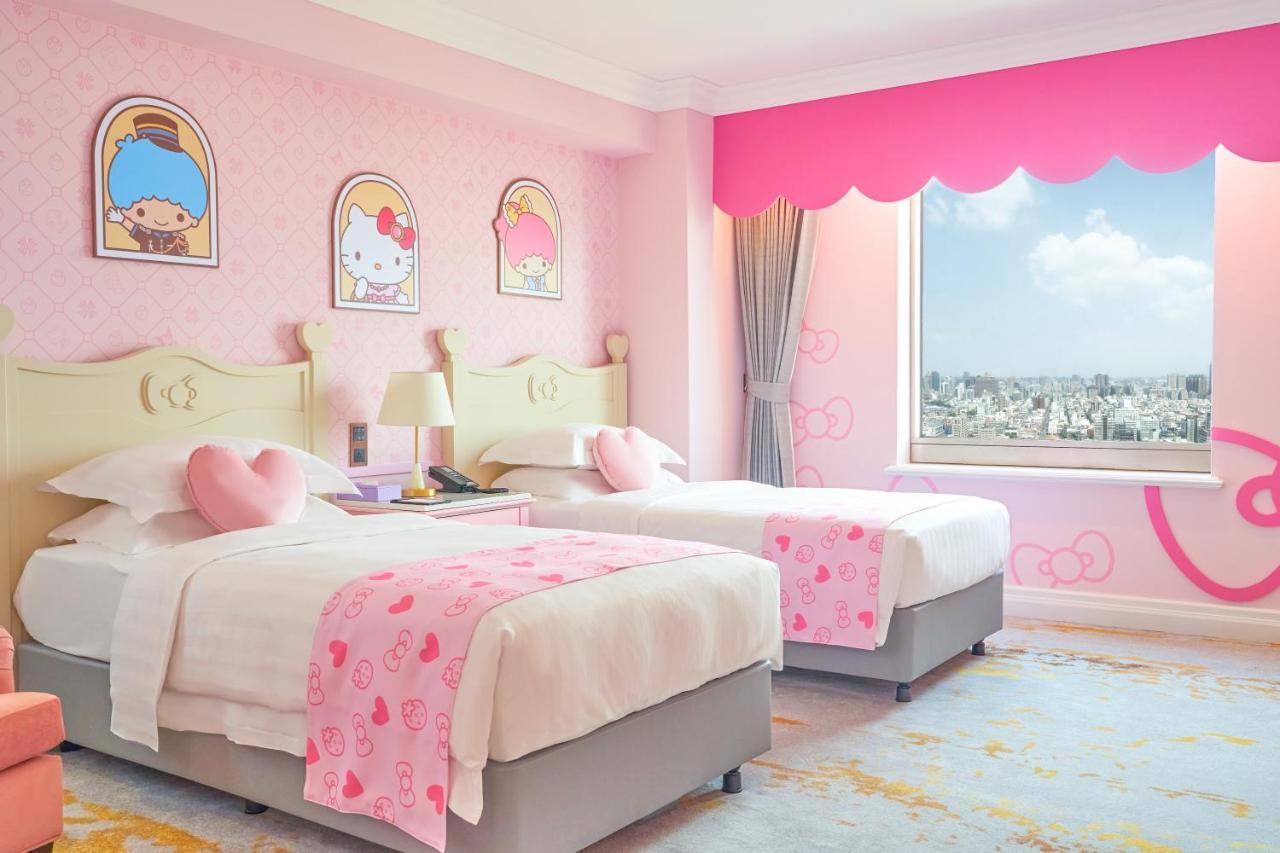 Grand Hi Lai Hotel Kaohsiung Exterior foto Hello Kitty themed hotel room at the Mira Hong Kong